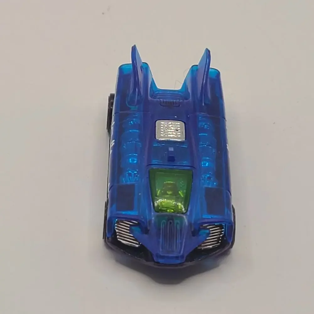 2014 HOT WHEELS CFH05 SPEED SLAYER SEE THRU BLUE 1:64 DIECAST 3